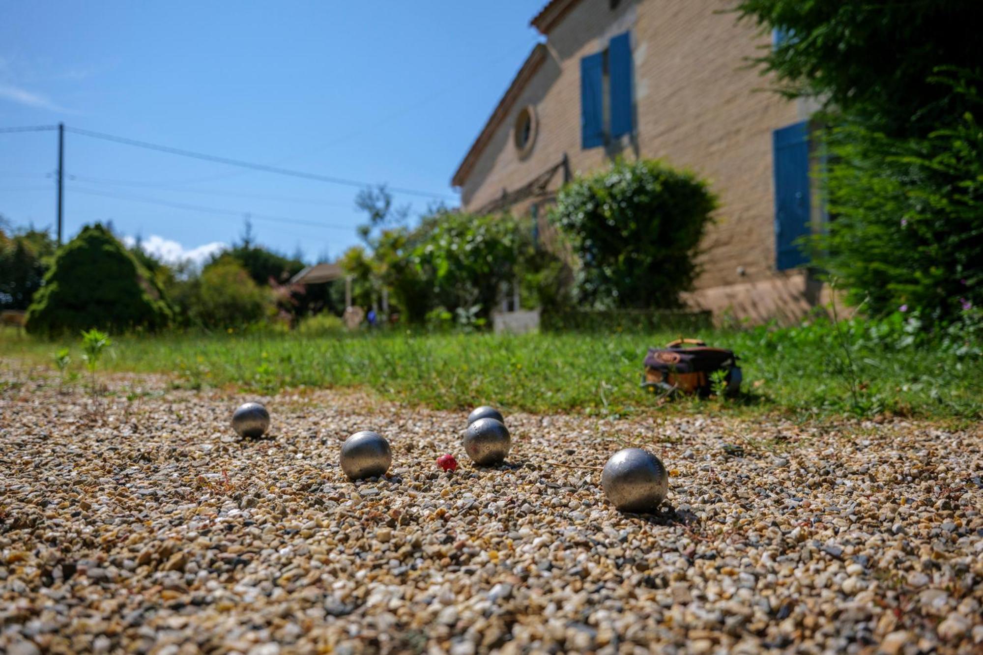 La Maison De L'Ecolieu Du Turc - Piscine Partagee Le Mas-dʼAgenais Esterno foto