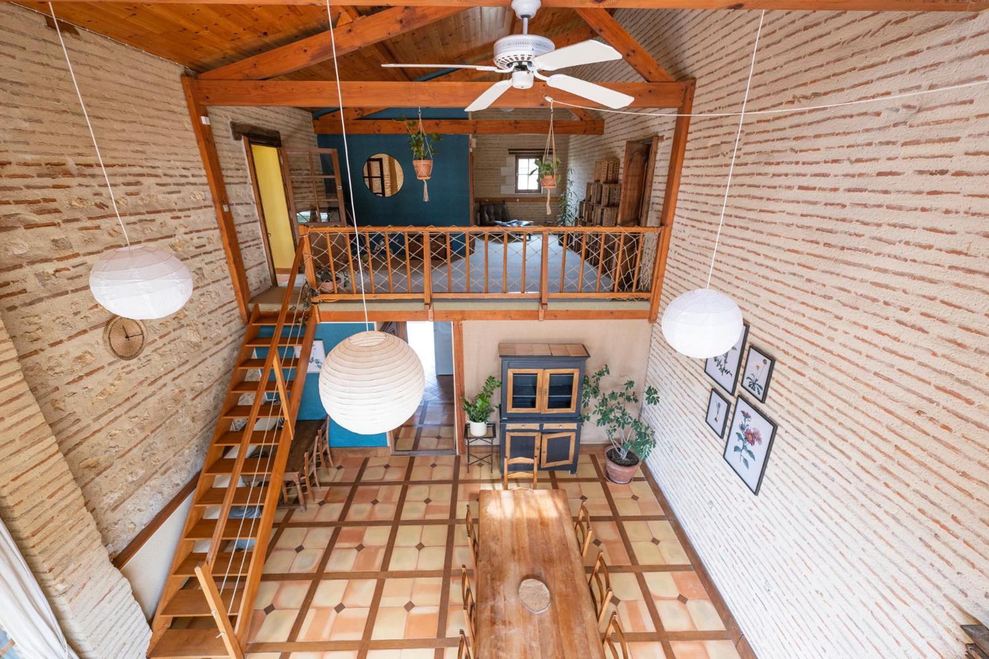 La Maison De L'Ecolieu Du Turc - Piscine Partagee Le Mas-dʼAgenais Esterno foto