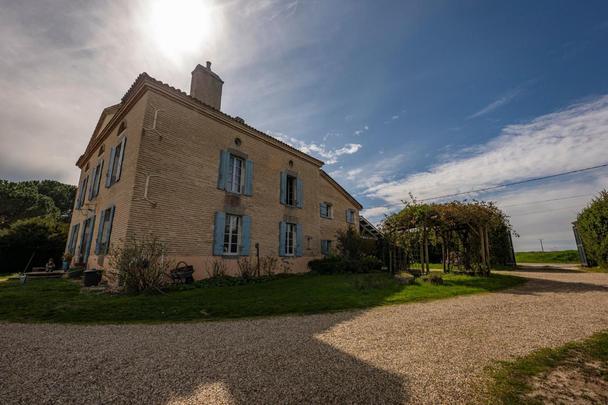 La Maison De L'Ecolieu Du Turc - Piscine Partagee Le Mas-dʼAgenais Esterno foto