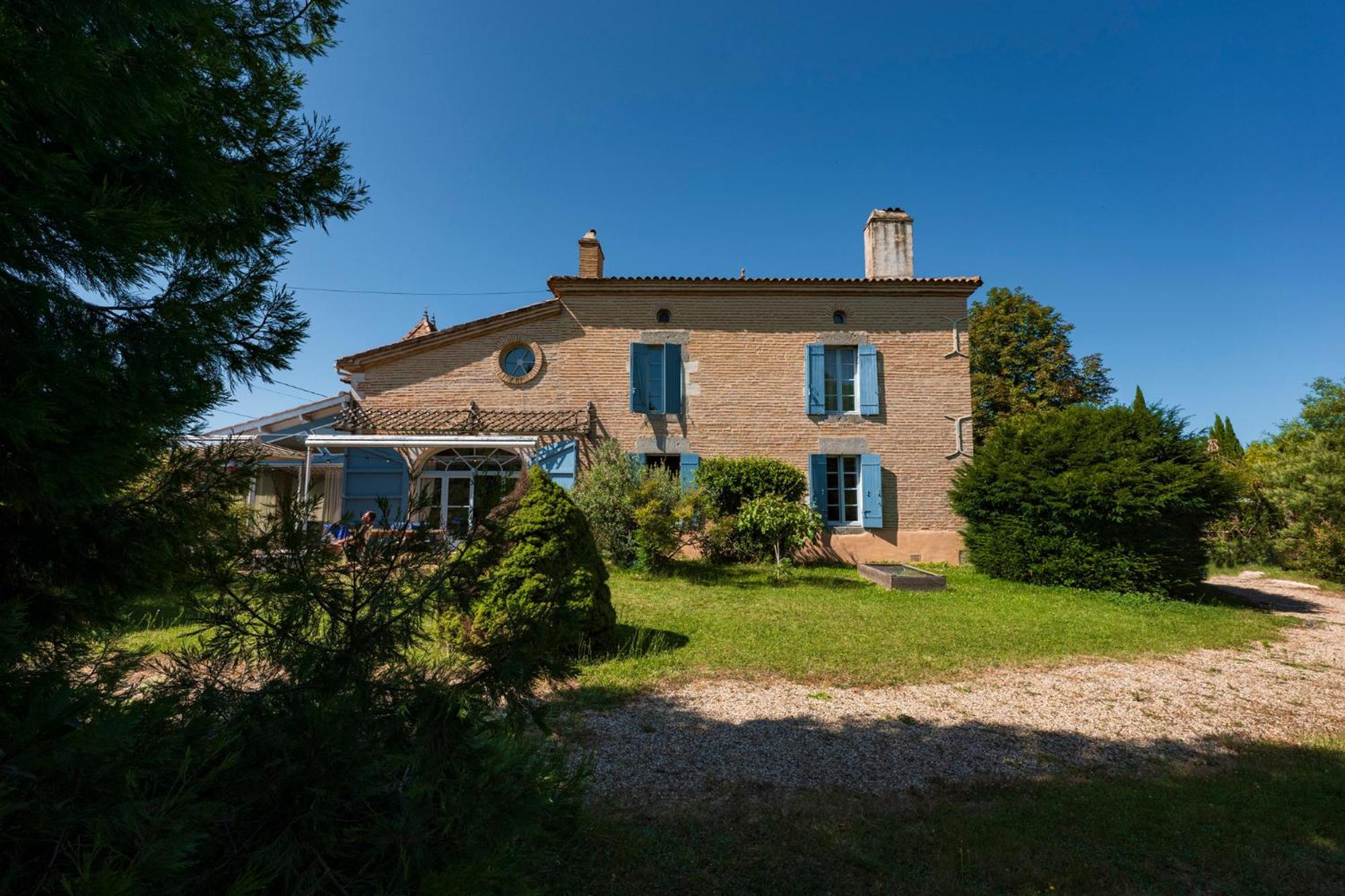 La Maison De L'Ecolieu Du Turc - Piscine Partagee Le Mas-dʼAgenais Esterno foto