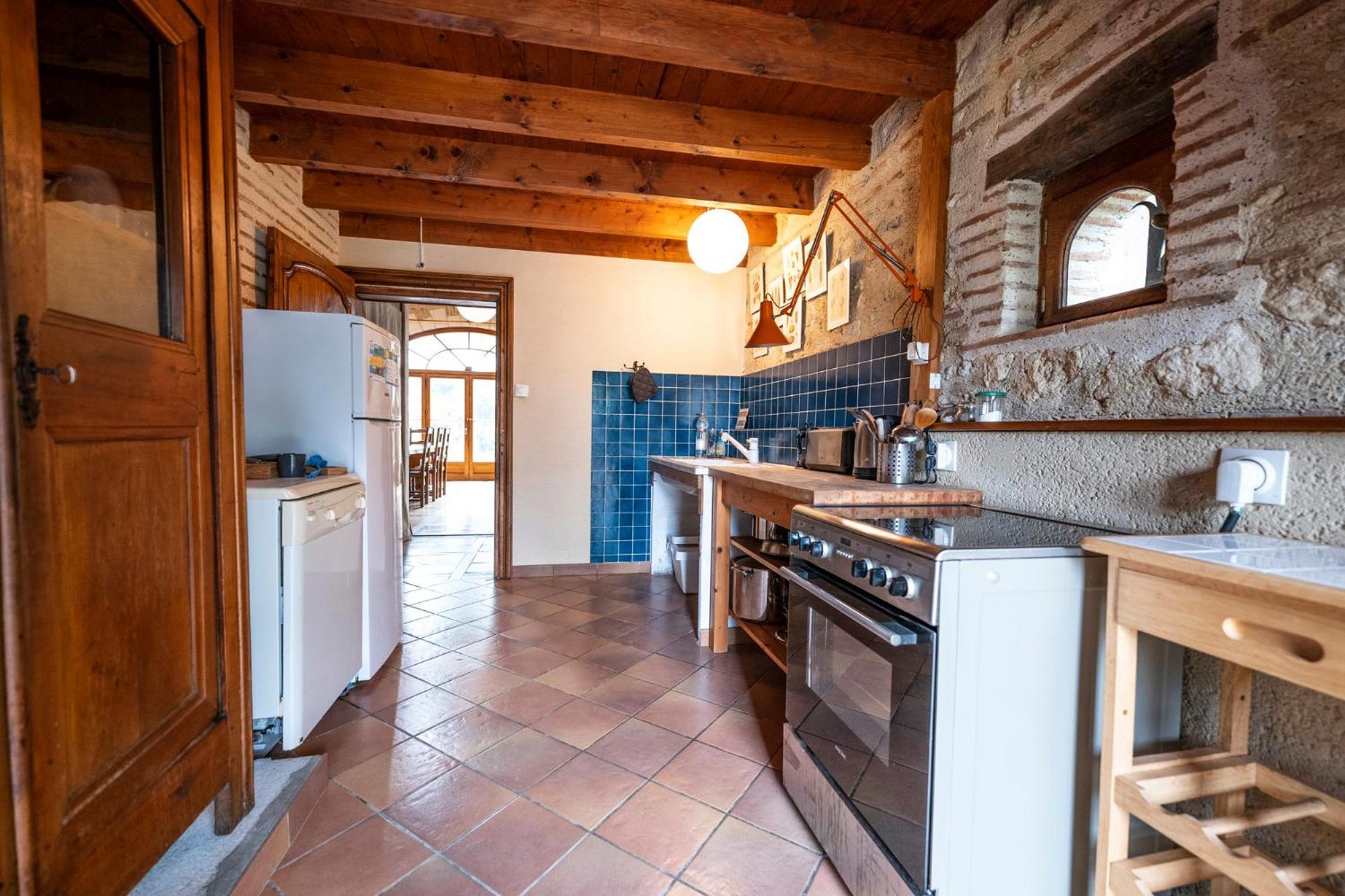 La Maison De L'Ecolieu Du Turc - Piscine Partagee Le Mas-dʼAgenais Esterno foto